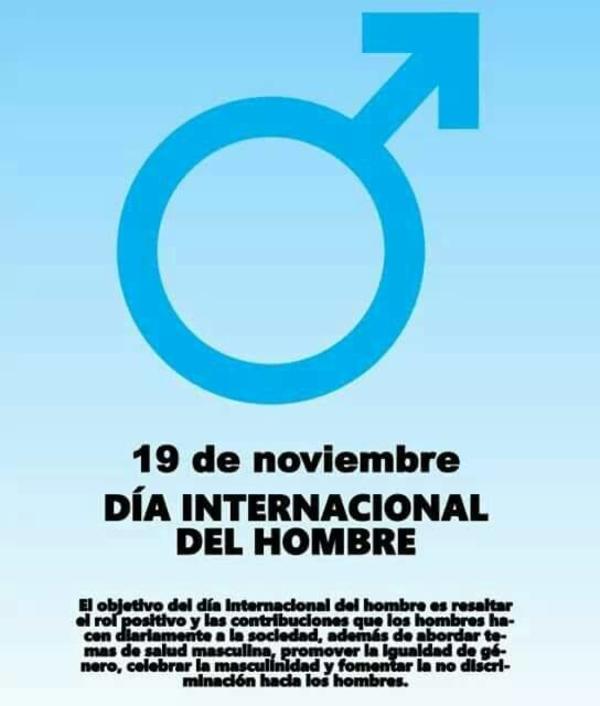 19 de Noviembre, día Internacional del Hombre Image 1